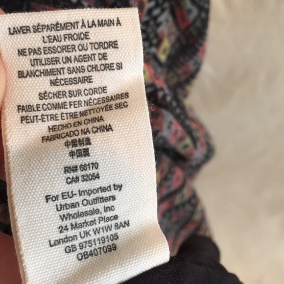 Free People UO Boho Low back Chiffon mini Dress - Picture 7 of 7